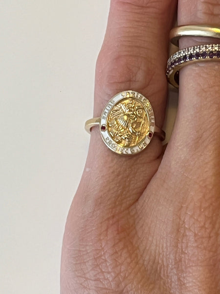 Saint Christopher Ring 7