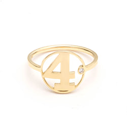 Number 4 Ring