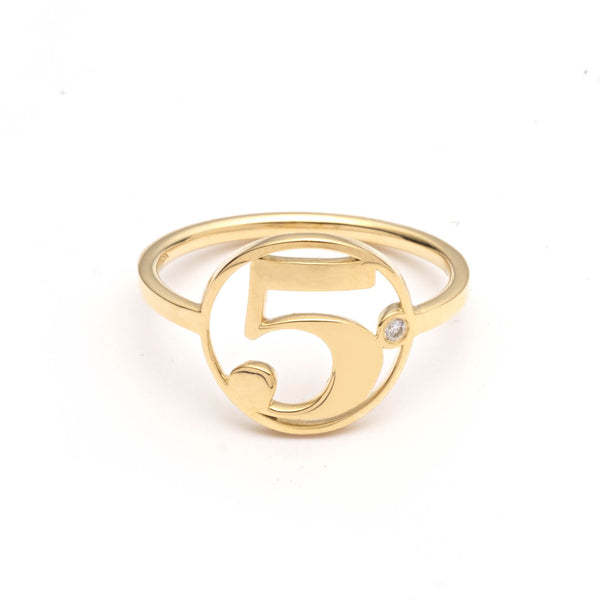 Number 5 Ring